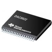 DAC8822QCDBT Multiplying Digital to Analog Converters Dual 16-bit 